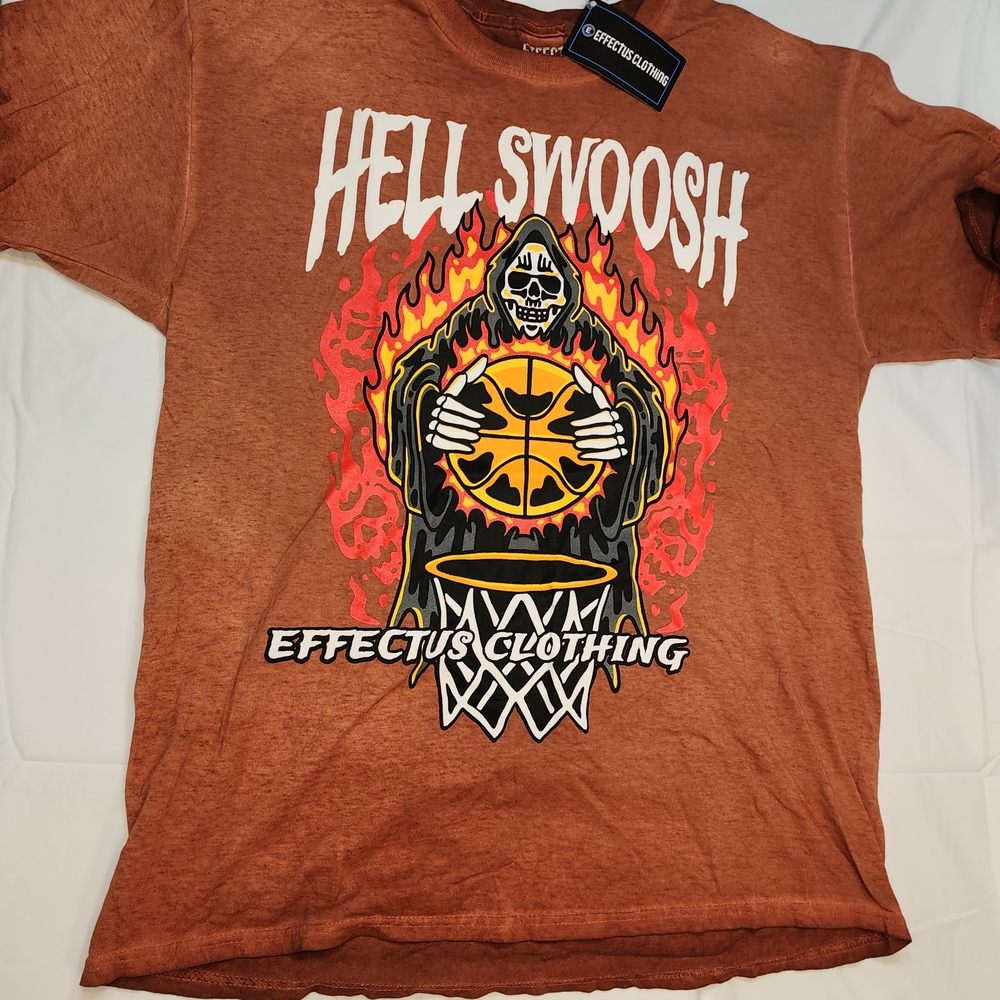 Effectus Clothing Short Sleeve Tee with Bold Graphic Design Men's Size Large NWT